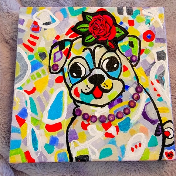 Pug pop art - Picture 1 of 2